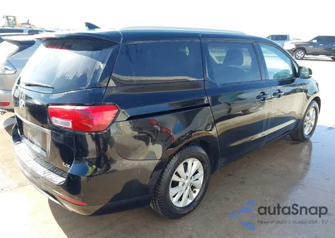 2016 Kia Sedona Lx из США, поврежденный, VIN KNDMB5C1XG6197909